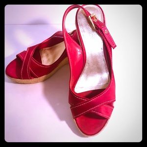 franco sarto pink shoes